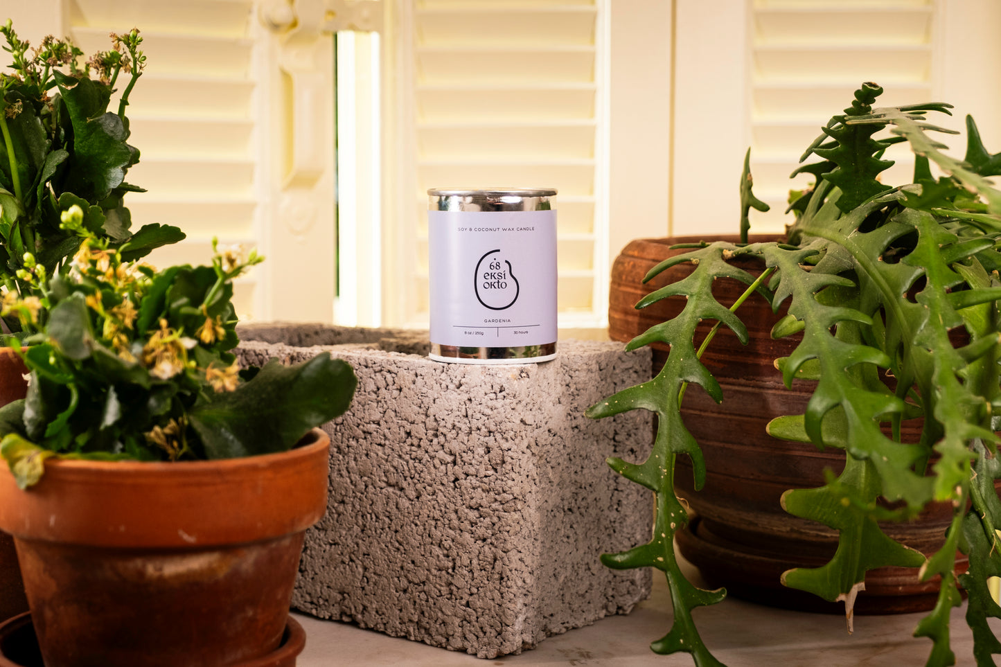 Soy Wax Candle - Gardenia | 250g