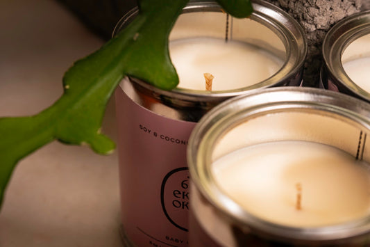 Soy Wax Candle - Peony & Suede | 250g