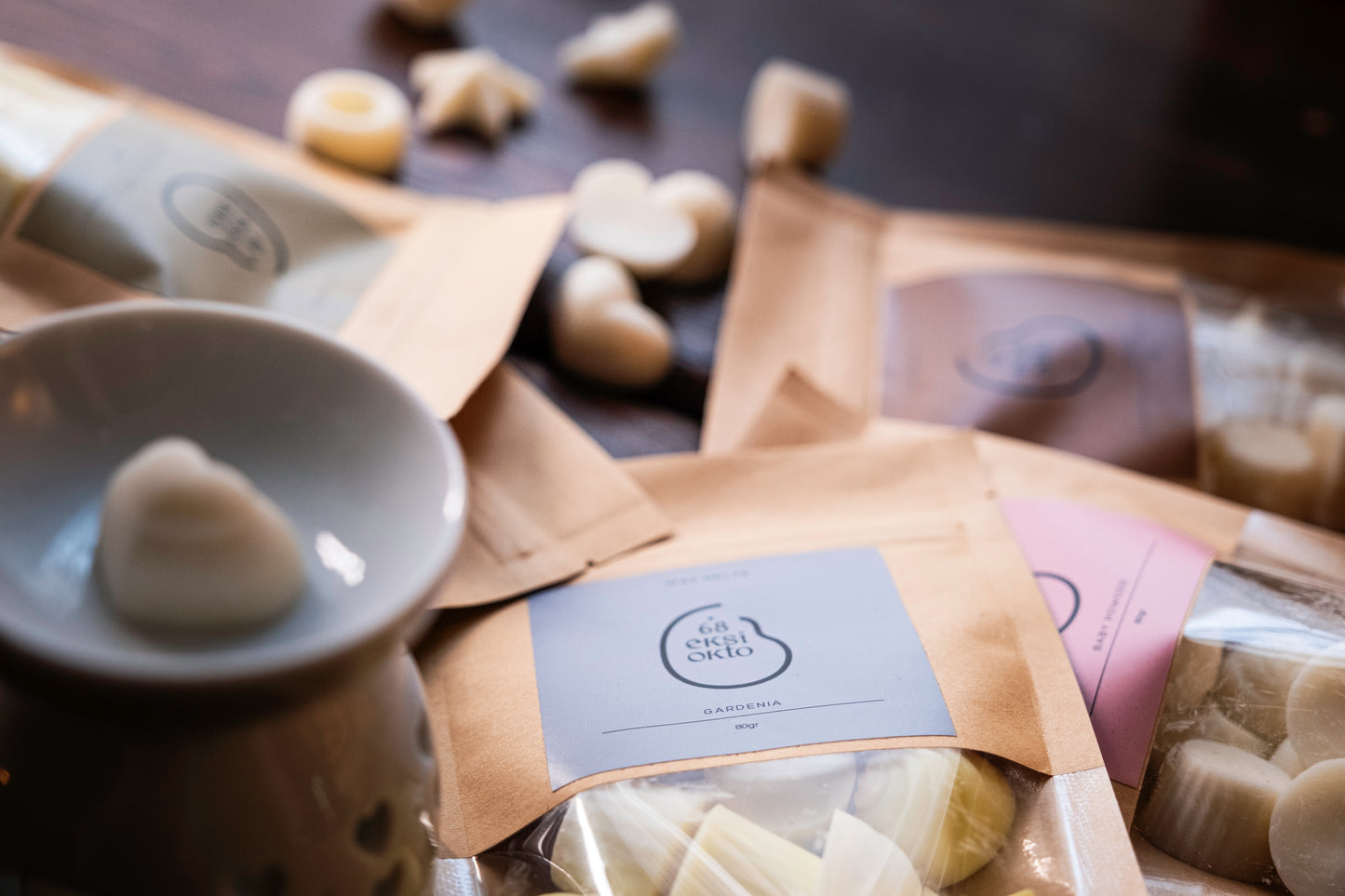Wax Melts | 80gr | Woody Peach