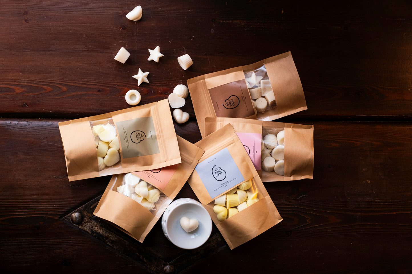 Wax Melts | 80gr | Woody Peach